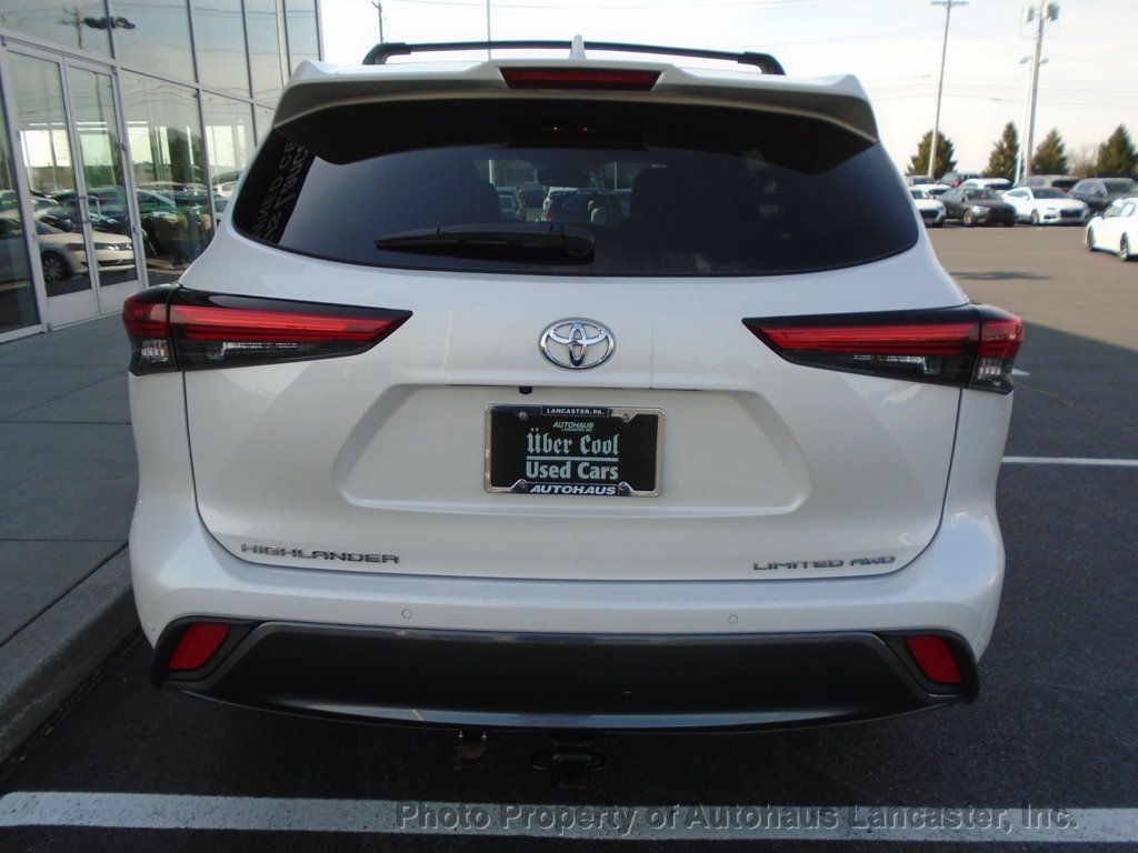 2021 Toyota Highlander Hybrid Limited AWD - 22395470 - 4