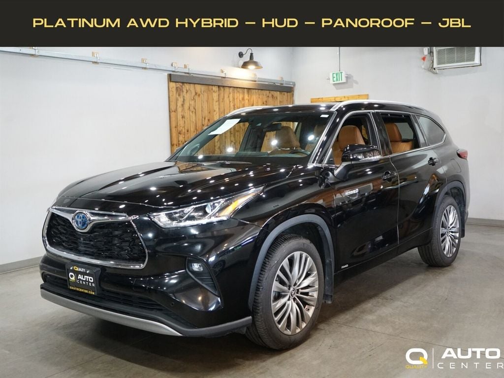 2021 Toyota Highlander Hybrid Platinum AWD - 22934152 - 0