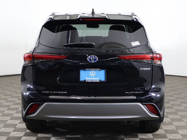 2021 Toyota Highlander Hybrid Platinum AWD - 23047075 - 16
