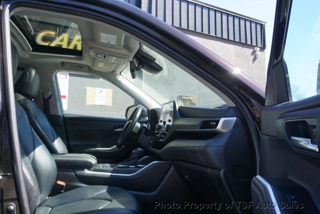 2021 Toyota Highlander Hybrid XLE CARPLAY REAR CAMERA LEATHER SUNROOF 3RD SEAT LOADED!! - 23002925 - 10