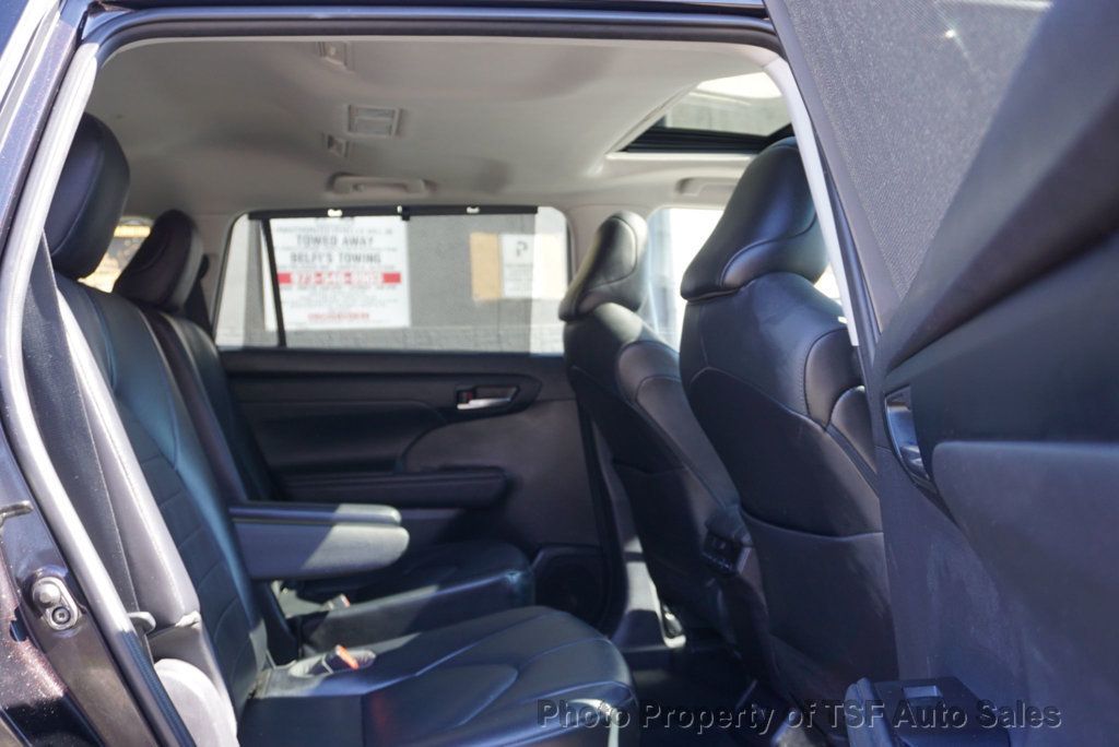 2021 Toyota Highlander Hybrid XLE CARPLAY REAR CAMERA LEATHER SUNROOF 3RD SEAT LOADED!! - 23002925 - 12
