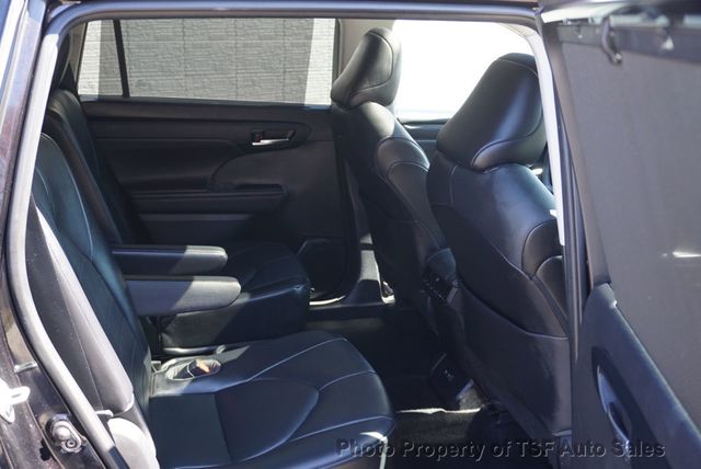 2021 Toyota Highlander Hybrid XLE CARPLAY REAR CAMERA LEATHER SUNROOF 3RD SEAT LOADED!! - 23002925 - 14