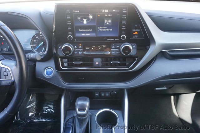 2021 Toyota Highlander Hybrid XLE CARPLAY REAR CAMERA LEATHER SUNROOF 3RD SEAT LOADED!! - 23002925 - 19