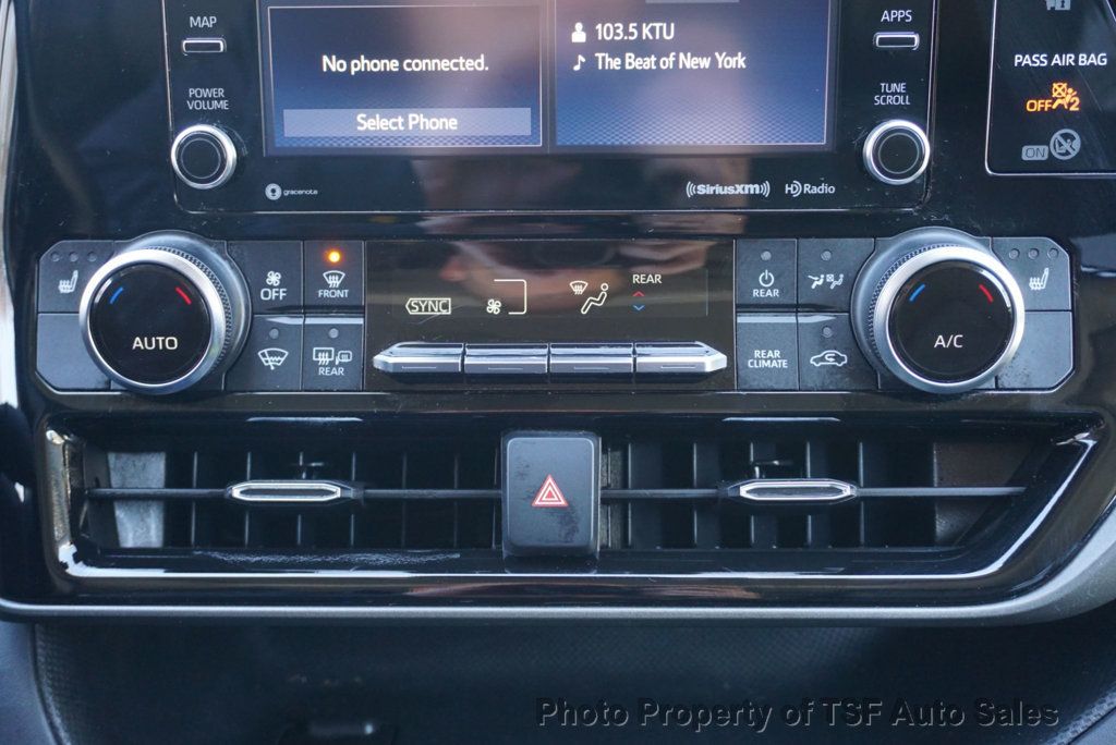 2021 Toyota Highlander Hybrid XLE CARPLAY REAR CAMERA LEATHER SUNROOF 3RD SEAT LOADED!! - 23002925 - 25