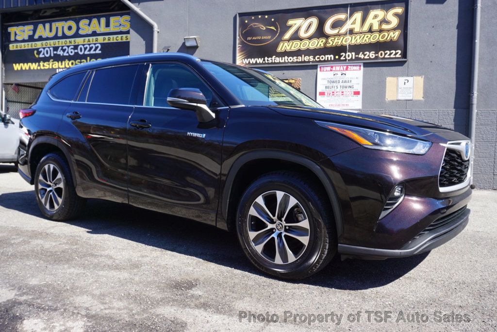 2021 Toyota Highlander Hybrid XLE CARPLAY REAR CAMERA LEATHER SUNROOF 3RD SEAT LOADED!! - 23002925 - 8