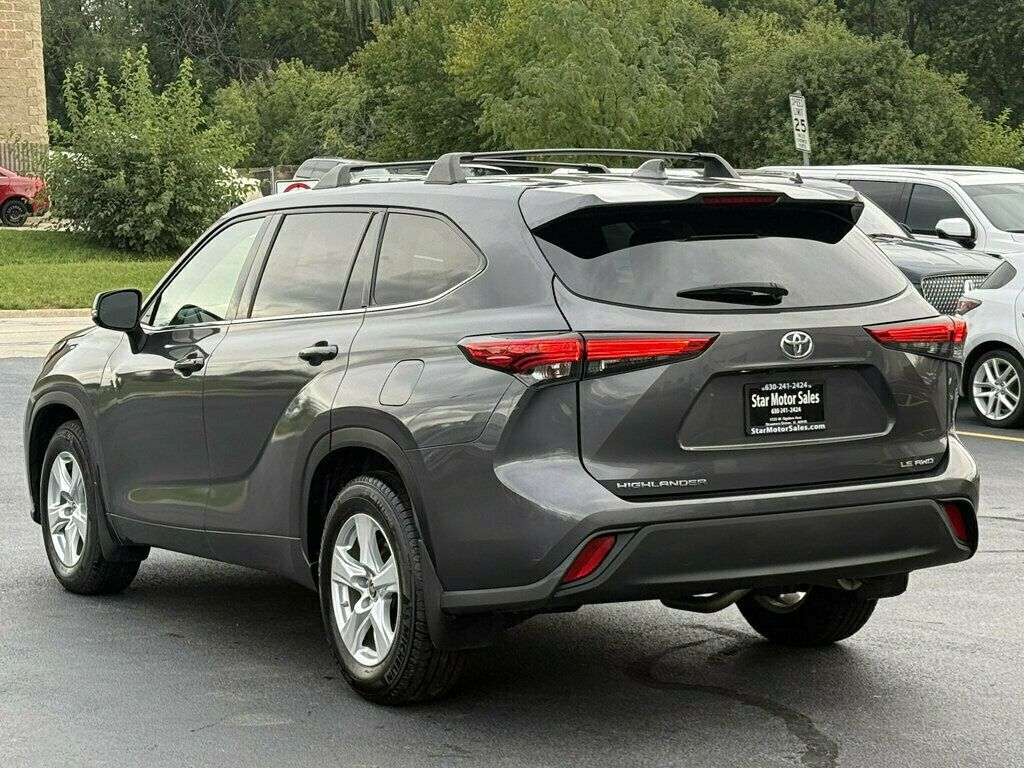 2021 Toyota Highlander LE AWD - 23085065 - 4