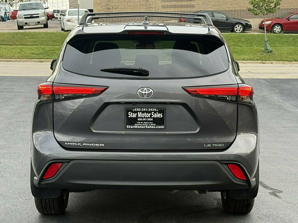 2021 Toyota Highlander LE AWD - 23085065 - 5