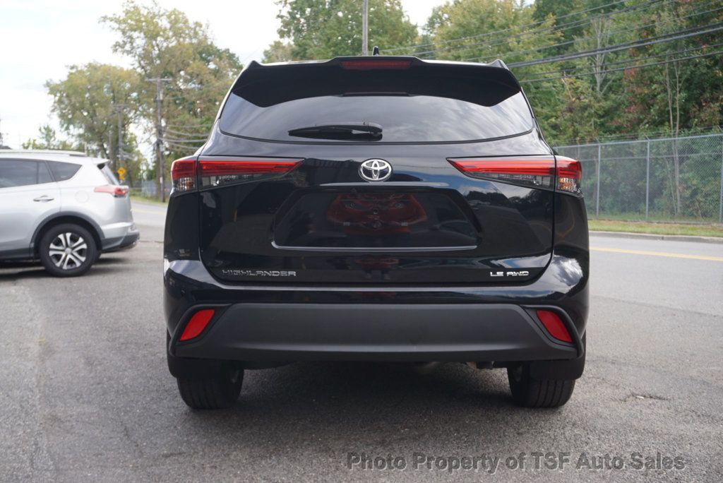 2021 Toyota Highlander LE AWD - 22624915 - 5