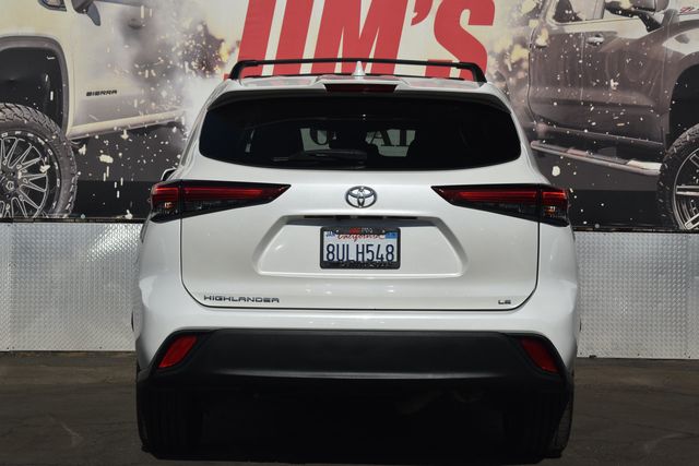 2021 Used Toyota Highlander One Owner Pearl-white 3rd Row Seats V6 at ...