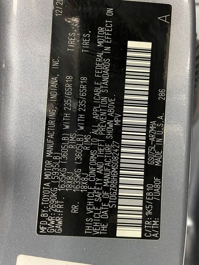 2021 Toyota Highlander XLE AWD - 22959843 - 51