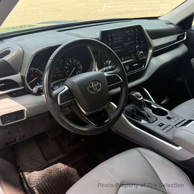 2021 Toyota Highlander XLE AWD V6 W/LANE DEPARTURE WARNING, ENTUNE AUDIO, APPLE CARPLAY - 23040019 - 23