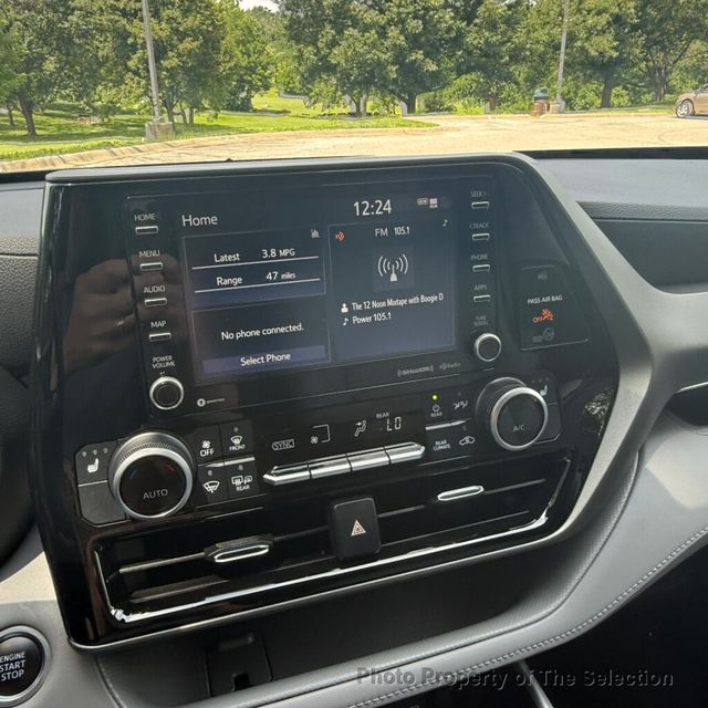 2021 Toyota Highlander XLE AWD V6 W/LANE DEPARTURE WARNING, ENTUNE AUDIO, APPLE CARPLAY - 23040019 - 35
