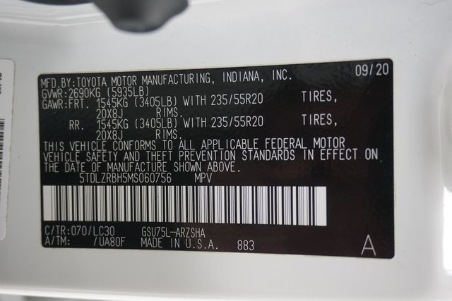 2021 Toyota Highlander XSE AWD - 22990300 - 33