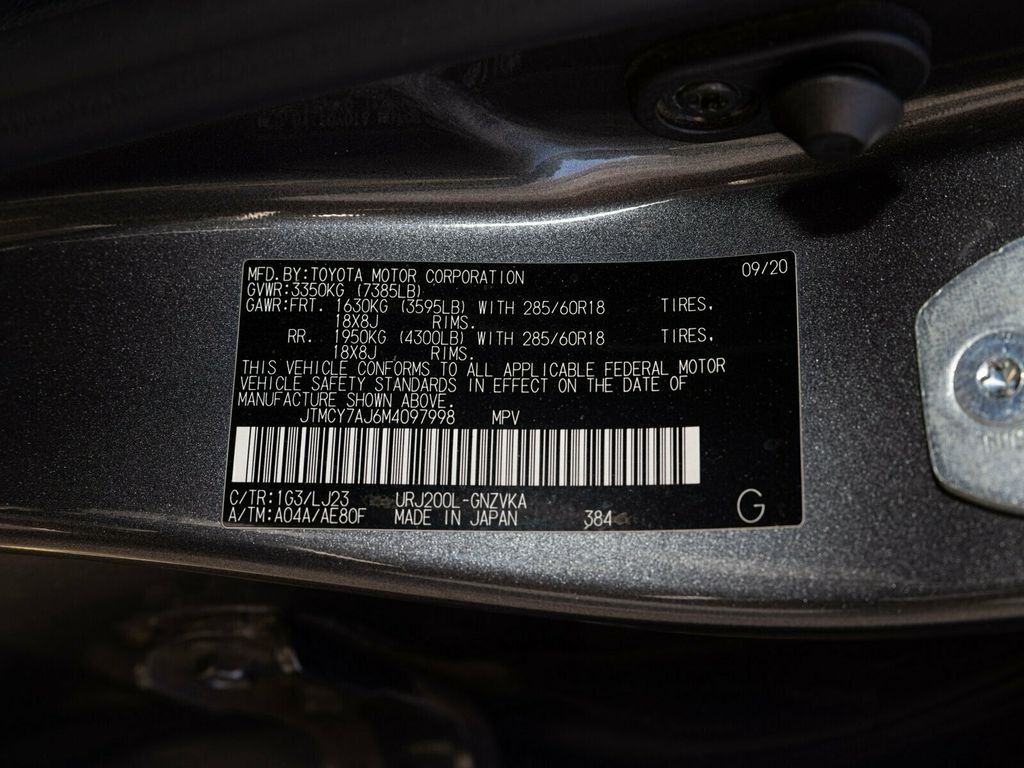 2021 Toyota Land Cruiser Last Year V8 Land Cruiser, PPF, Locking Differential, Third Row - 22944117 - 63