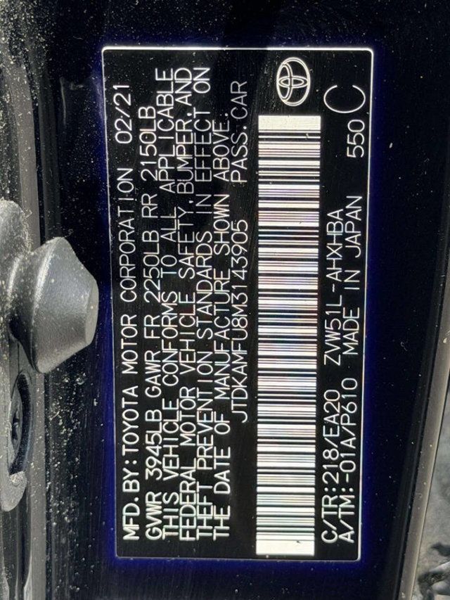 2021 Toyota Prius XLE - 23040942 - 17