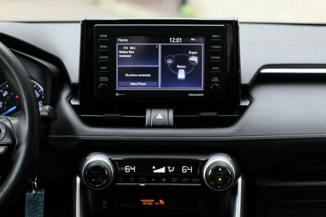 2021 Toyota RAV4 AWD LE HYBRID W/ BLIND SPOT MONITOR - 23085608 - 12
