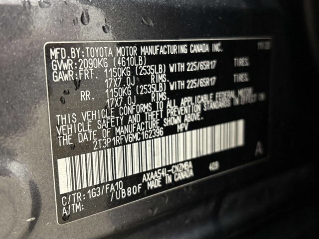 2021 Toyota RAV4 XLE AWD - 22967029 - 40