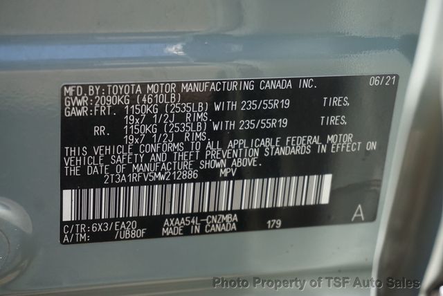 2021 Toyota RAV4 XLE Premium AWD LEATHER SUNROOF HEATED SEATS CARPLAY LOADED!!! - 23062133 - 51