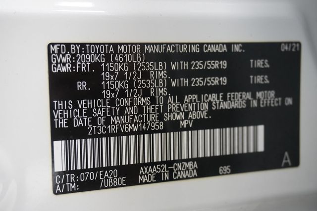 2021 Toyota RAV4 XLE Premium FWD - 23023599 - 31