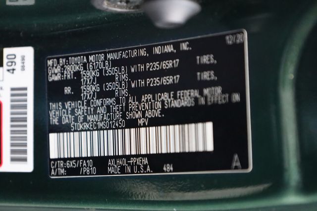 2021 Toyota Sienna LE FWD 8-Passenger - 22947448 - 30