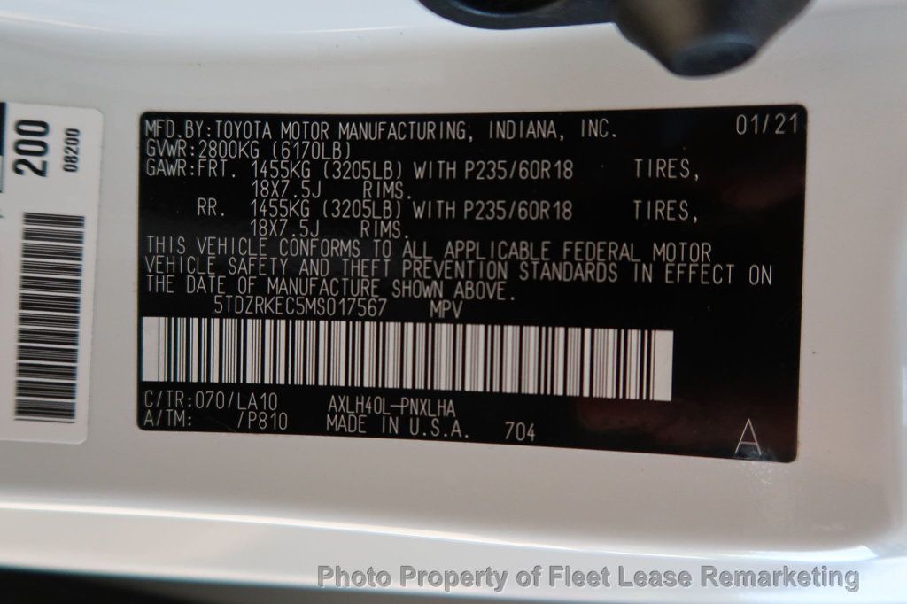 2021 Toyota Sienna Sienna Hybrid Limited - 22407015 - 13