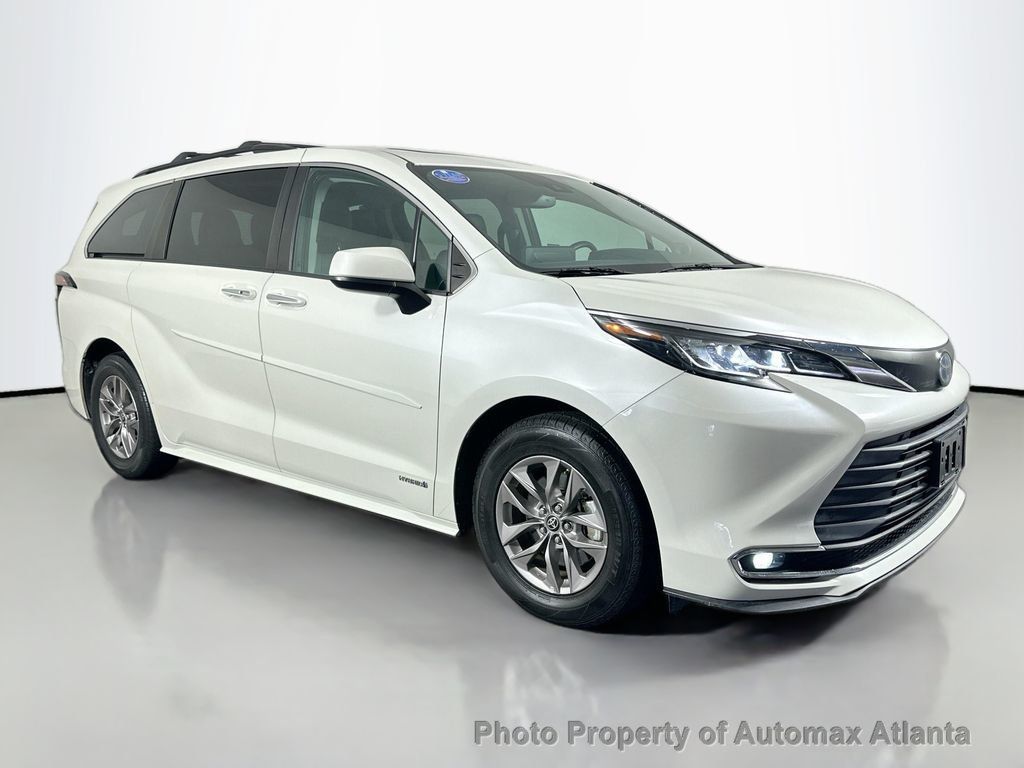 2021 Toyota Sienna Hybrid XLE - 22580642 - 2