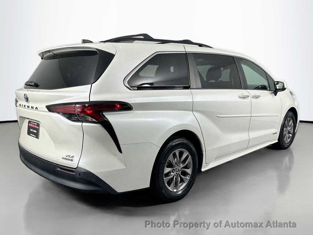 2021 Toyota Sienna Hybrid XLE - 22580642 - 4