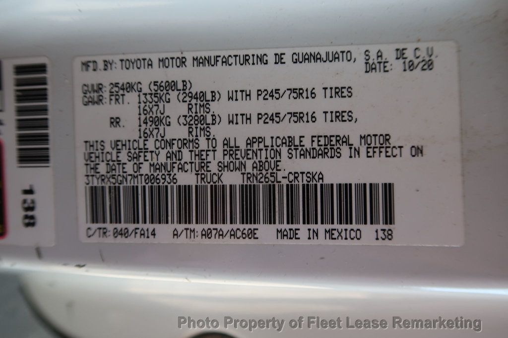 2021 Toyota Tacoma 2WD Tacoma 2WD Ext Cab Long Bed - 23048530 - 13