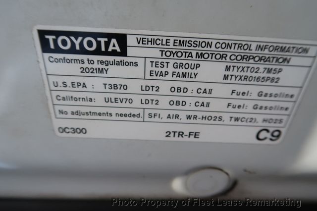 2021 Toyota Tacoma 2WD Tacoma 2WD Ext Cab Long Bed - 23048530 - 40