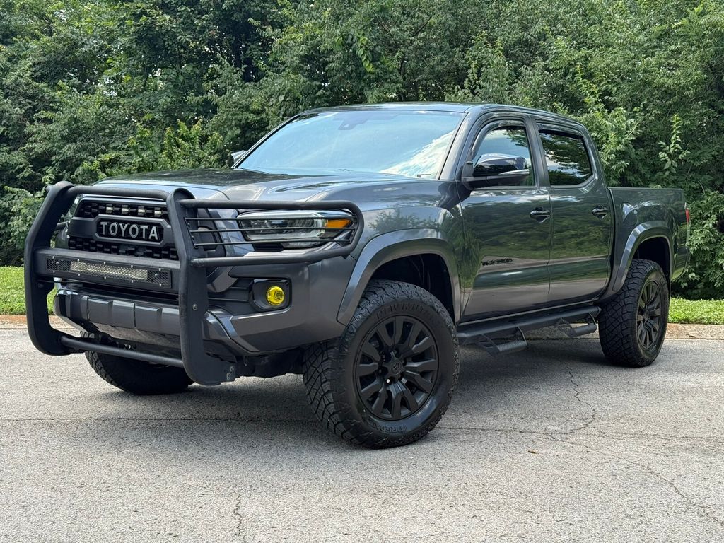2021 Toyota Tacoma 4WD Limited, 4x4, Nightshade Edition, Leather, Carplay - 23044937 - 0