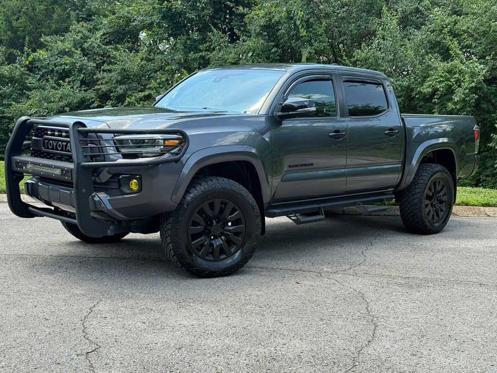 2021 Toyota Tacoma 4WD Limited, 4x4, Nightshade Edition, Leather, Carplay - 23044937 - 1