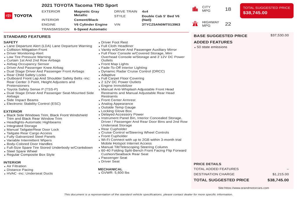 Toyota Tacoma photo 3