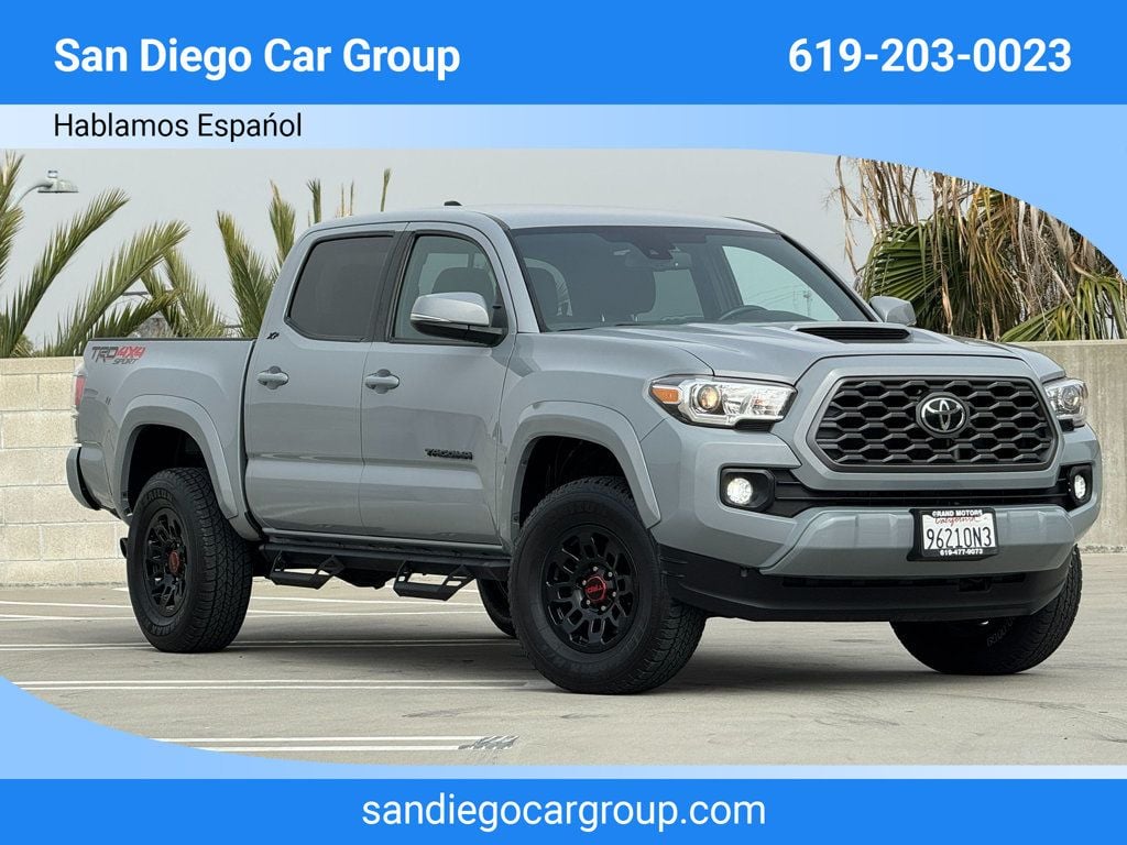 2021 Toyota Tacoma 4WD TRD Sport Double Cab 5' Bed V6 Automatic - 22620781 - 0