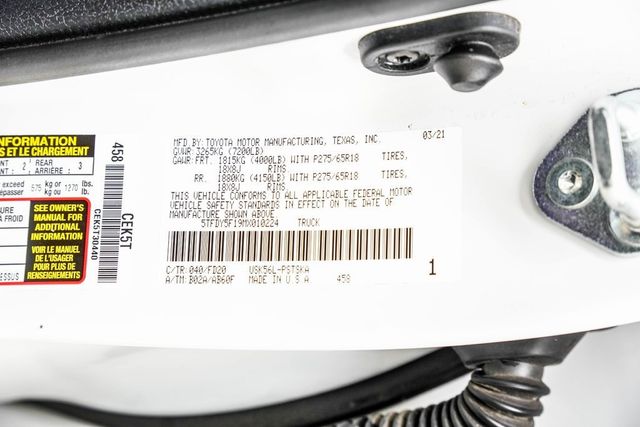 2021 Toyota Tundra 4WD SR5 CrewMax 5.5' Bed 5.7L - 22975015 - 44