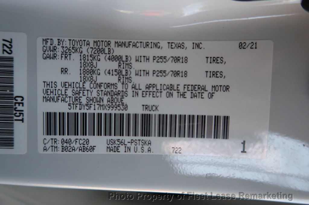 2021 Toyota Tundra 4WD Tundra 4WD Crew Cab Max SR5 - 23082280 - 13