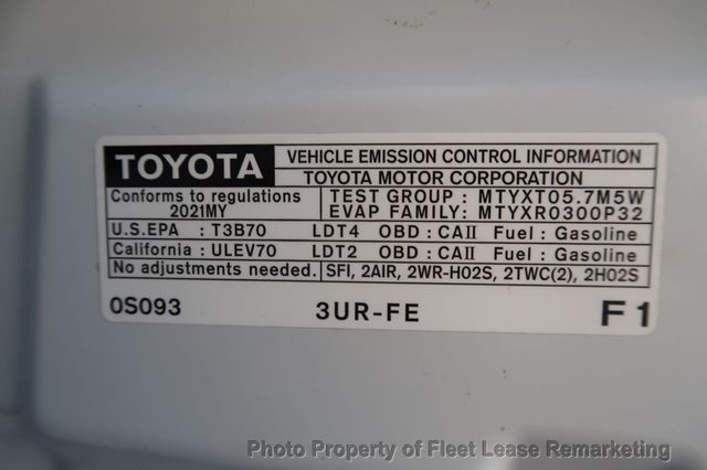 2021 Toyota Tundra 4WD Tundra 4WD Crew Cab Max SR5 - 23082280 - 43
