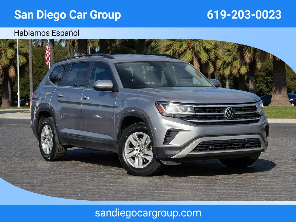 2021 Volkswagen Atlas 2.0T S 4MOTION - 22967247 - 0