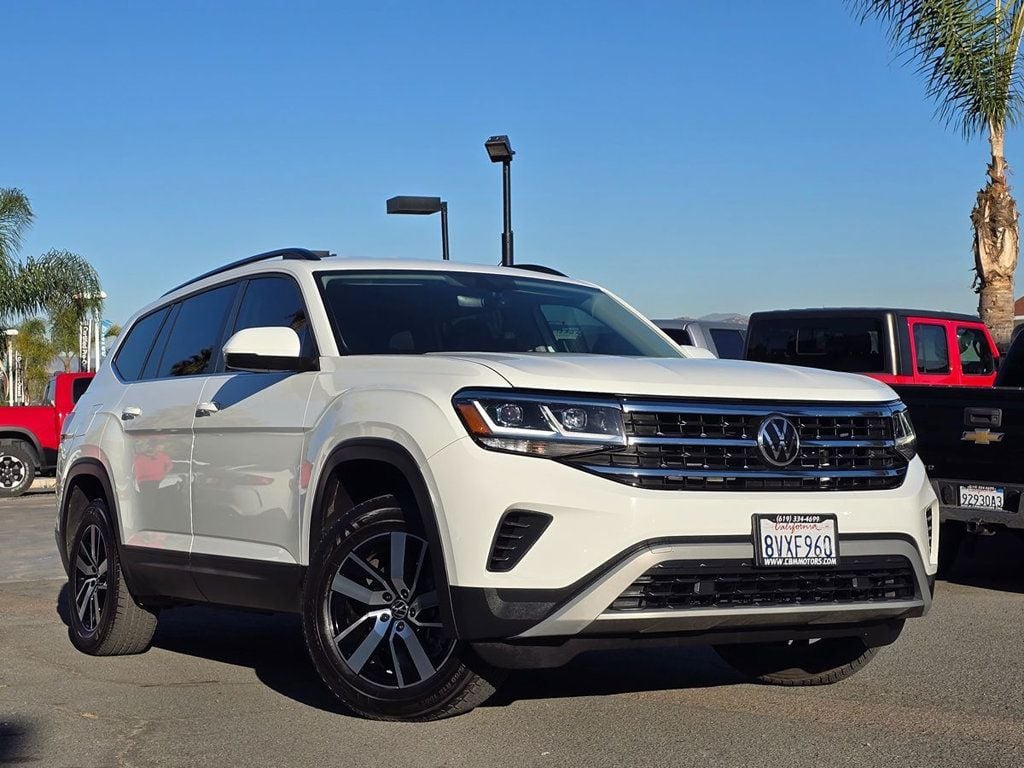 2021 Volkswagen Atlas 2.0T SE - 22682186 - 1