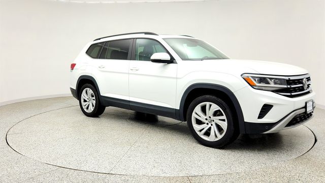 2021 Volkswagen Atlas 2.0T SE w/Technology 4MOTION w/ Pano Sunroof & Capt's Chairs Pkg - 23034724 - 2