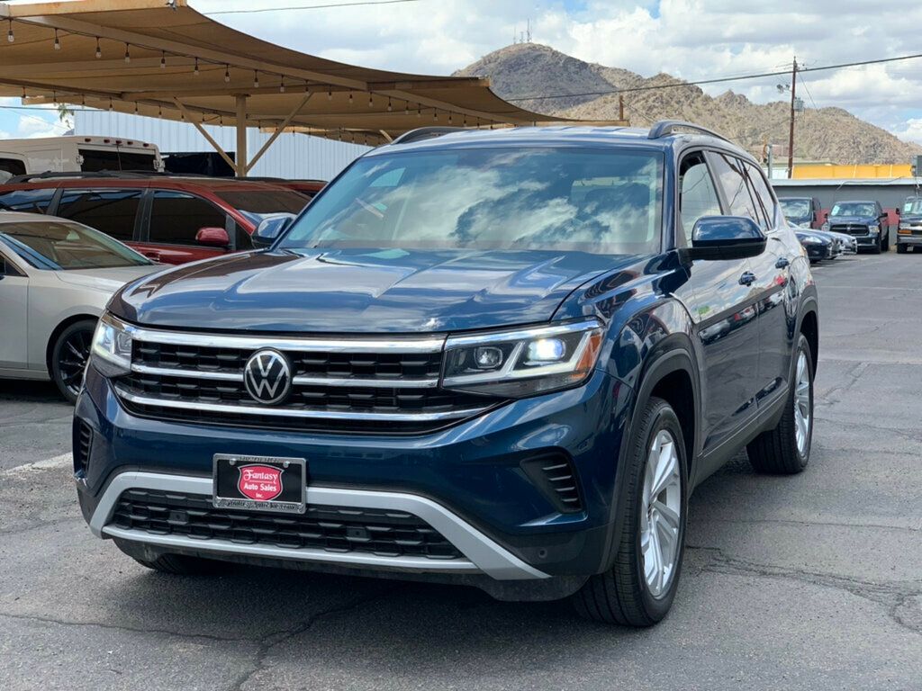 2021 Volkswagen Atlas 3.6L V6 SE w/Technology 4MOTION AWD - 22860093 - 7