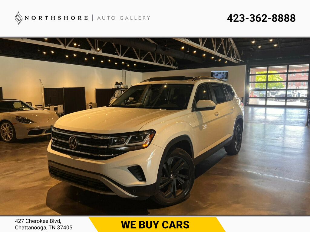 2021 Volkswagen Atlas LocalTrade/SE/Technology/PanoRoofPkg/HtdSeats/AppleCarplay/NAV - 23040579 | Video 1