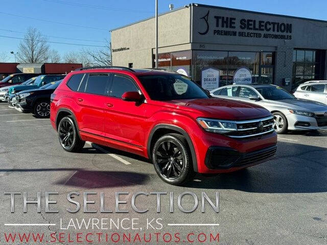 2021 Volkswagen Atlas SEL V6 PREMIUM R-LINE 4MOTION W/ SAFTEY TECH - 22967494 - 0