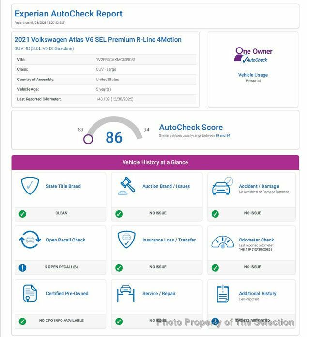 2021 Volkswagen Atlas SEL V6 PREMIUM R-LINE 4MOTION W/ SAFTEY TECH - 22967494 - 16