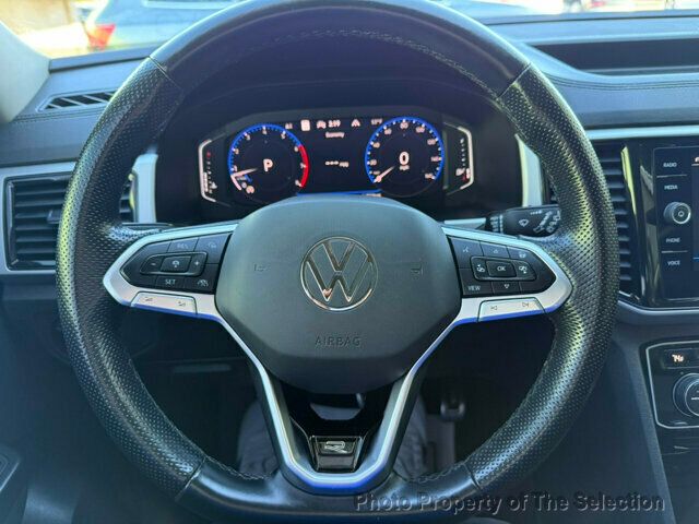 2021 Volkswagen Atlas SEL V6 PREMIUM R-LINE 4MOTION W/ SAFTEY TECH - 22967494 - 18