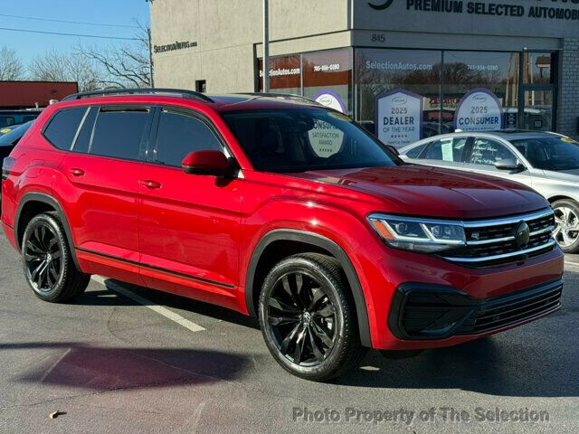 2021 Volkswagen Atlas SEL V6 PREMIUM R-LINE 4MOTION W/ SAFTEY TECH - 22967494 - 2