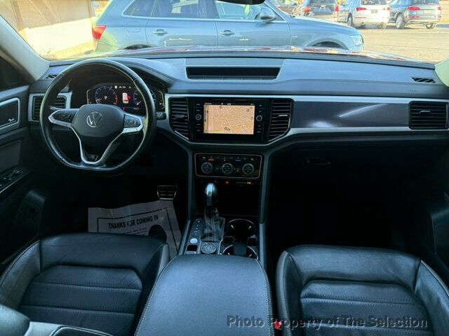 2021 Volkswagen Atlas SEL V6 PREMIUM R-LINE 4MOTION W/ SAFTEY TECH - 22967494 - 45