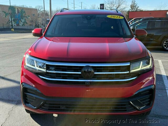 2021 Volkswagen Atlas SEL V6 PREMIUM R-LINE 4MOTION W/ SAFTEY TECH - 22967494 - 4