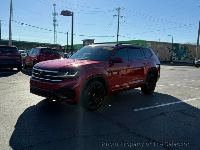 2021 Volkswagen Atlas SEL V6 PREMIUM R-LINE 4MOTION W/ SAFTEY TECH - 22967494 - 5