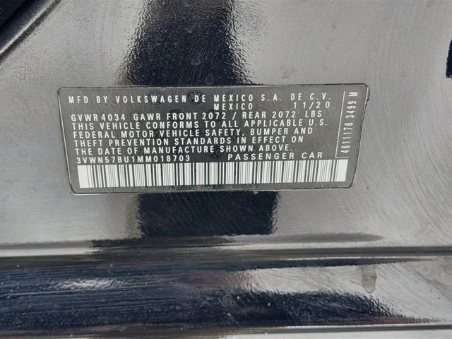 2021 Volkswagen Jetta R-Line Manual - 23091675 - 28
