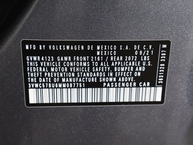 2021 Volkswagen Jetta S Automatic - 22947980 - 45